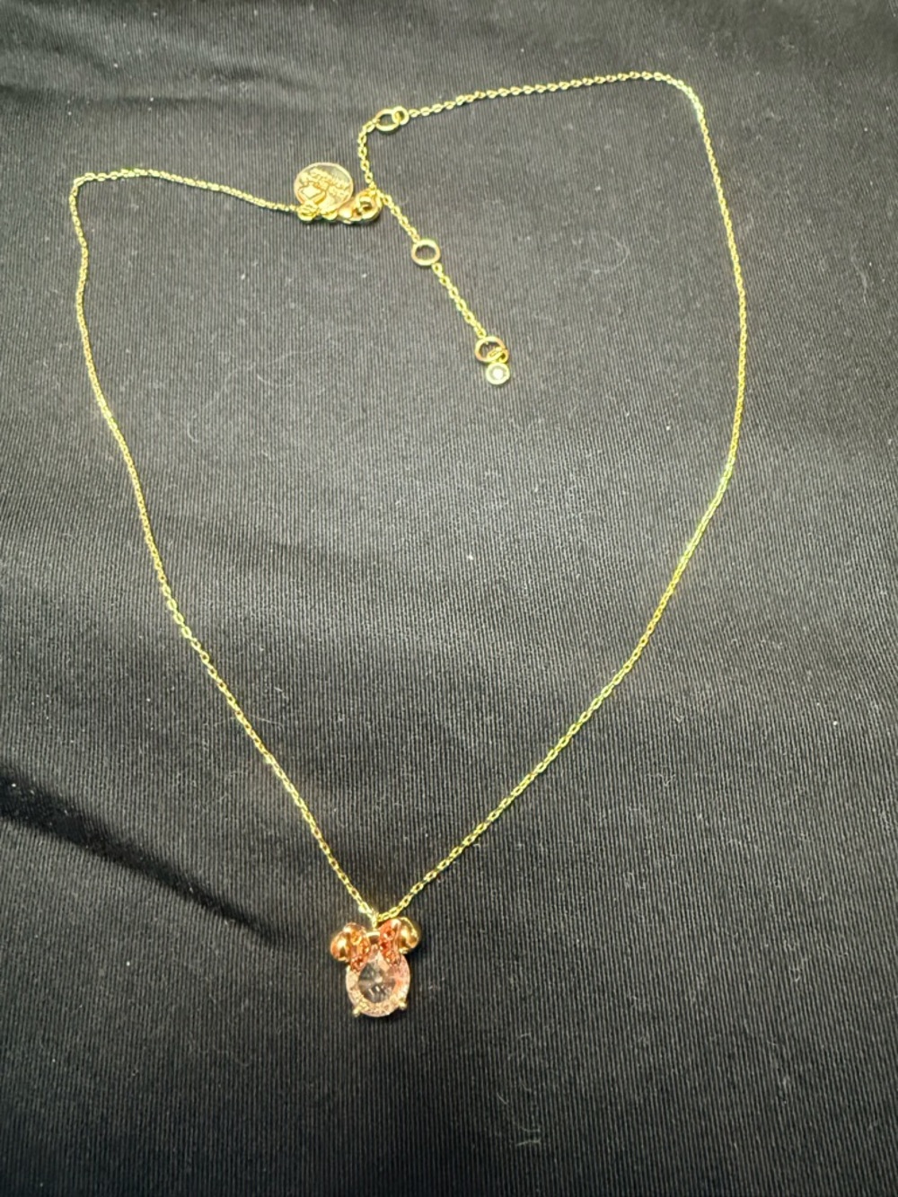 Kate Spade Disney X Minnie Clear
Pendant Necklace. - Picture 2 of 7